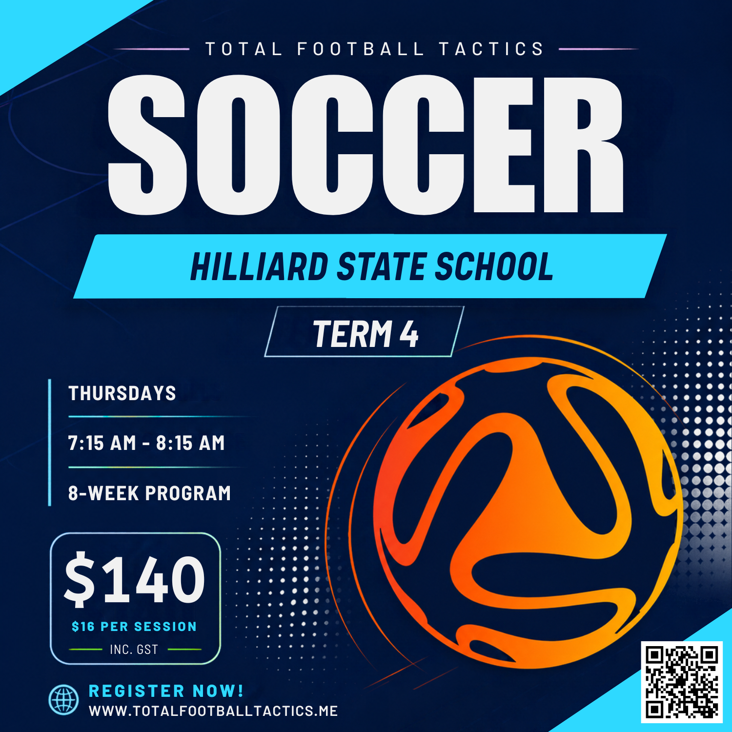 Hilliard State School Term 4 - Proudly supported by Capalaba FC ($128) + GST)