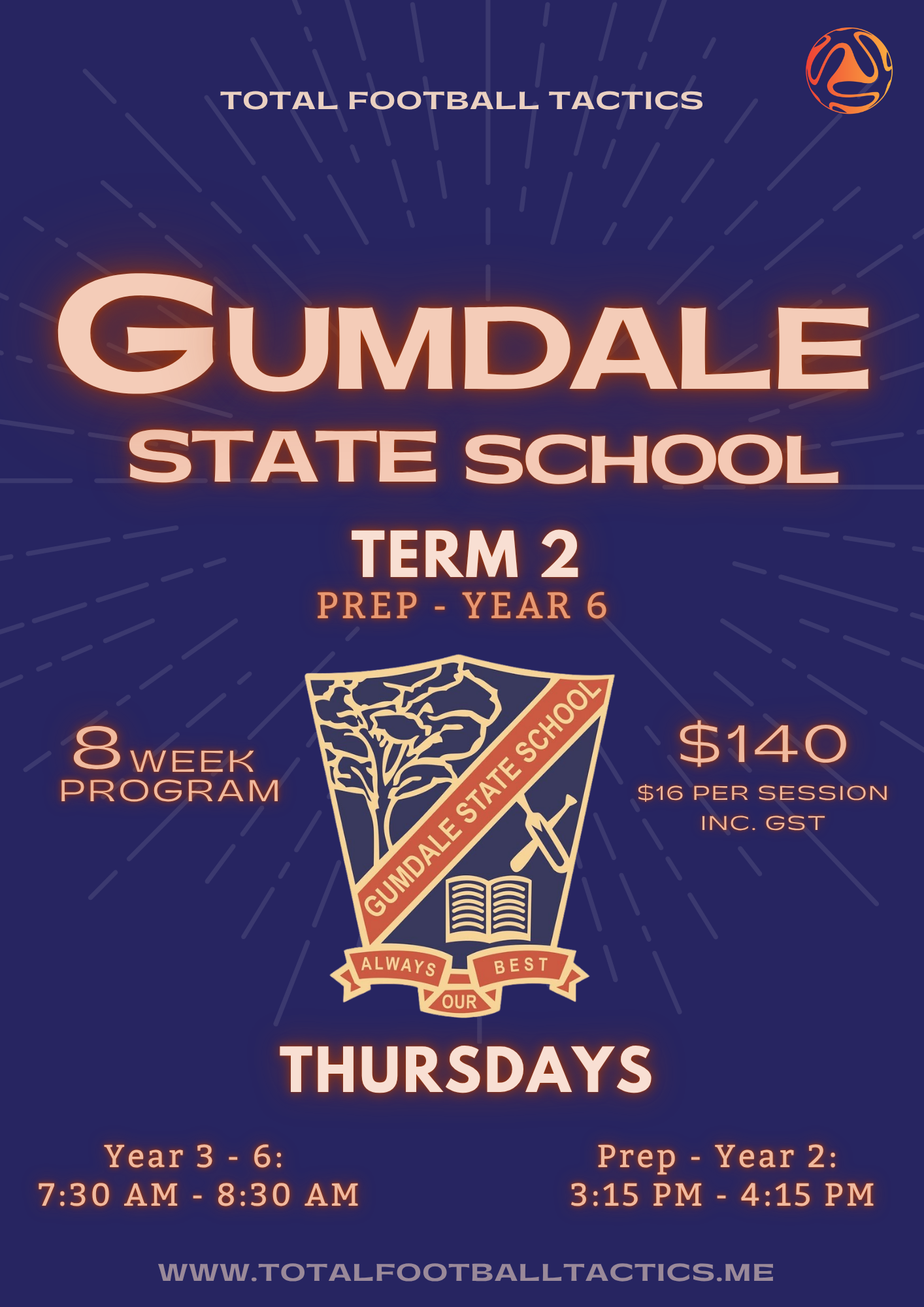 Gumdale State School Term 2 ($128 + GST)
