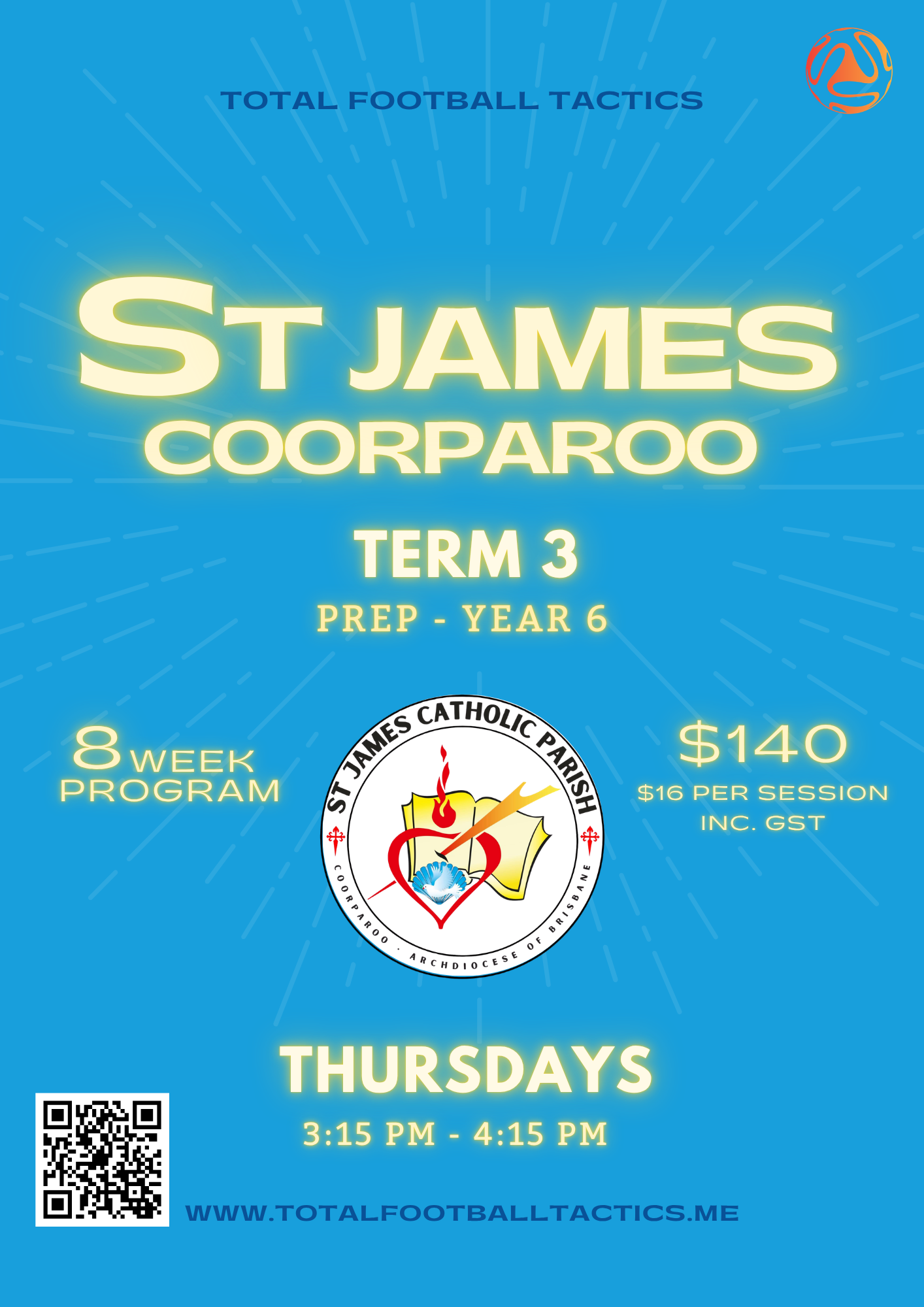 St James Coorparoo Term 3 ($128 + GST)