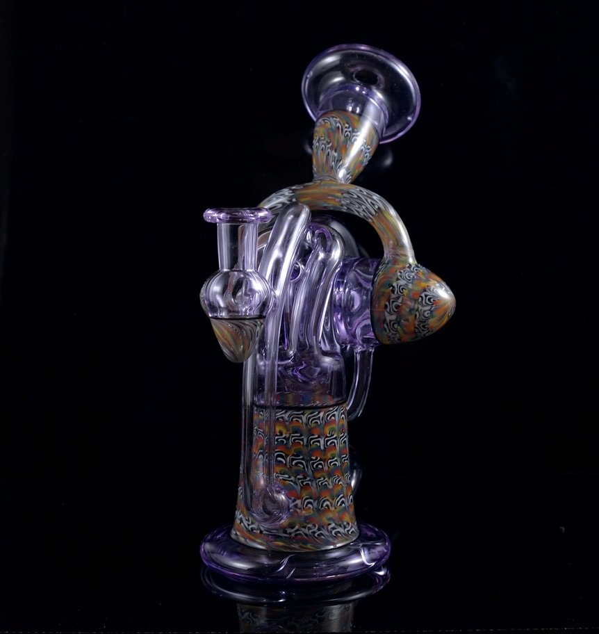 "Penland 2023"; Collaboration with KNW Glass; Borosilicate Glass; 3.5"x4"x7.5"; 2025