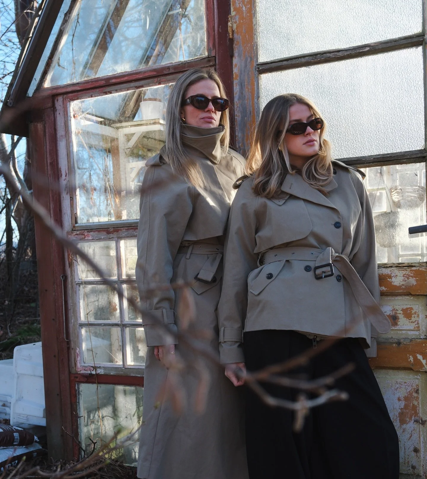 Majorstuen trench i kort og lang fra Envelope 1976🤍👌🏻