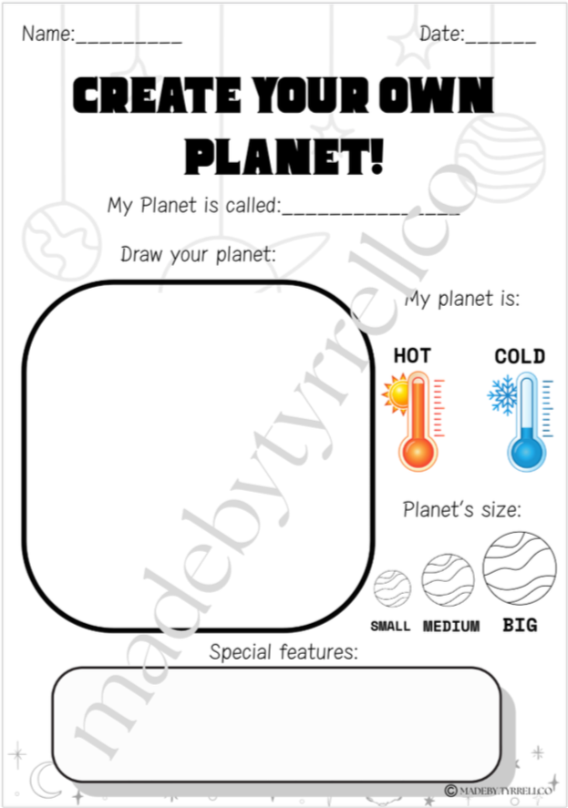 Create Your Own Planet