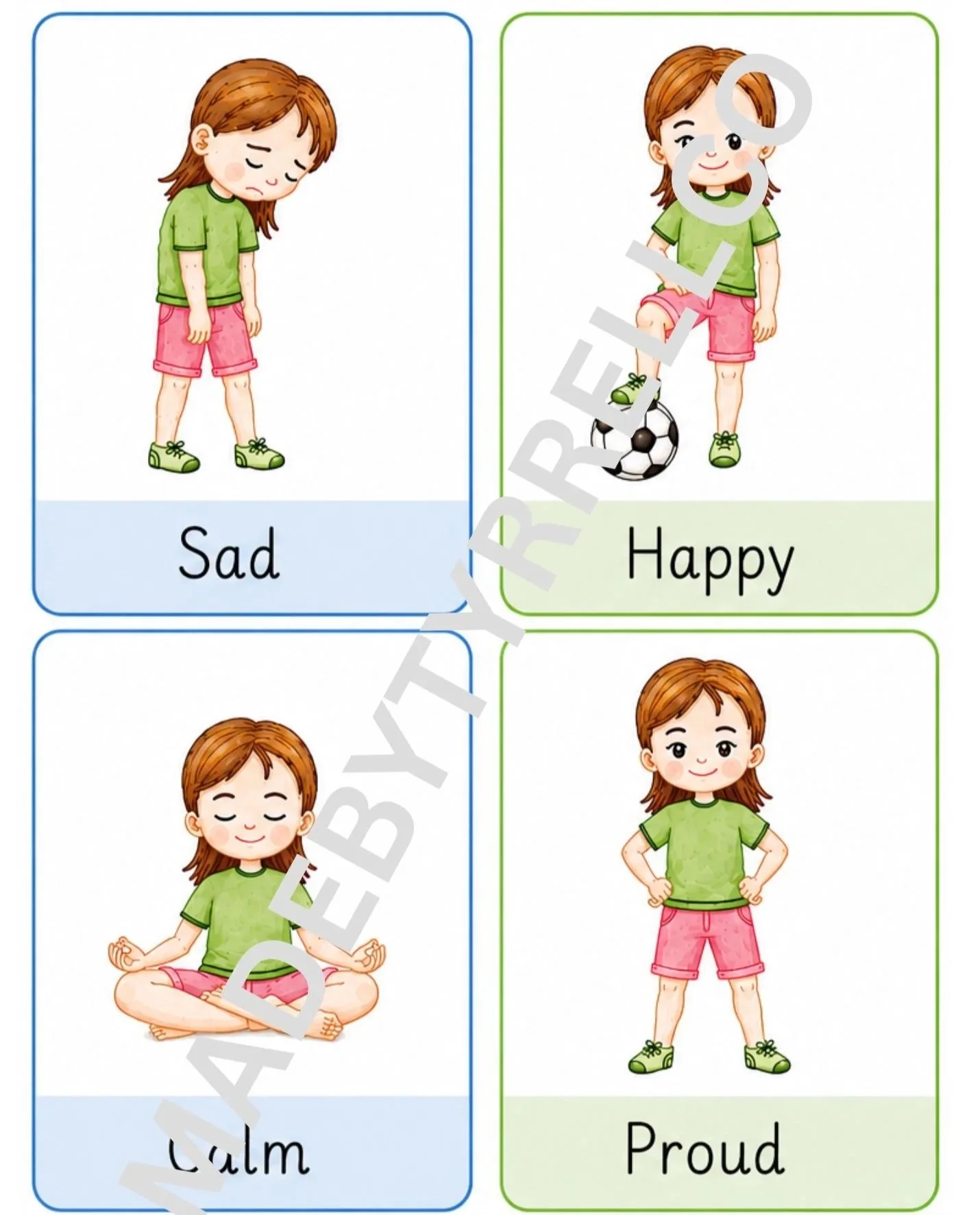 Emotions Poster/Cards