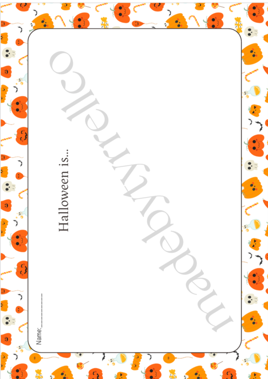 Halloween Activity