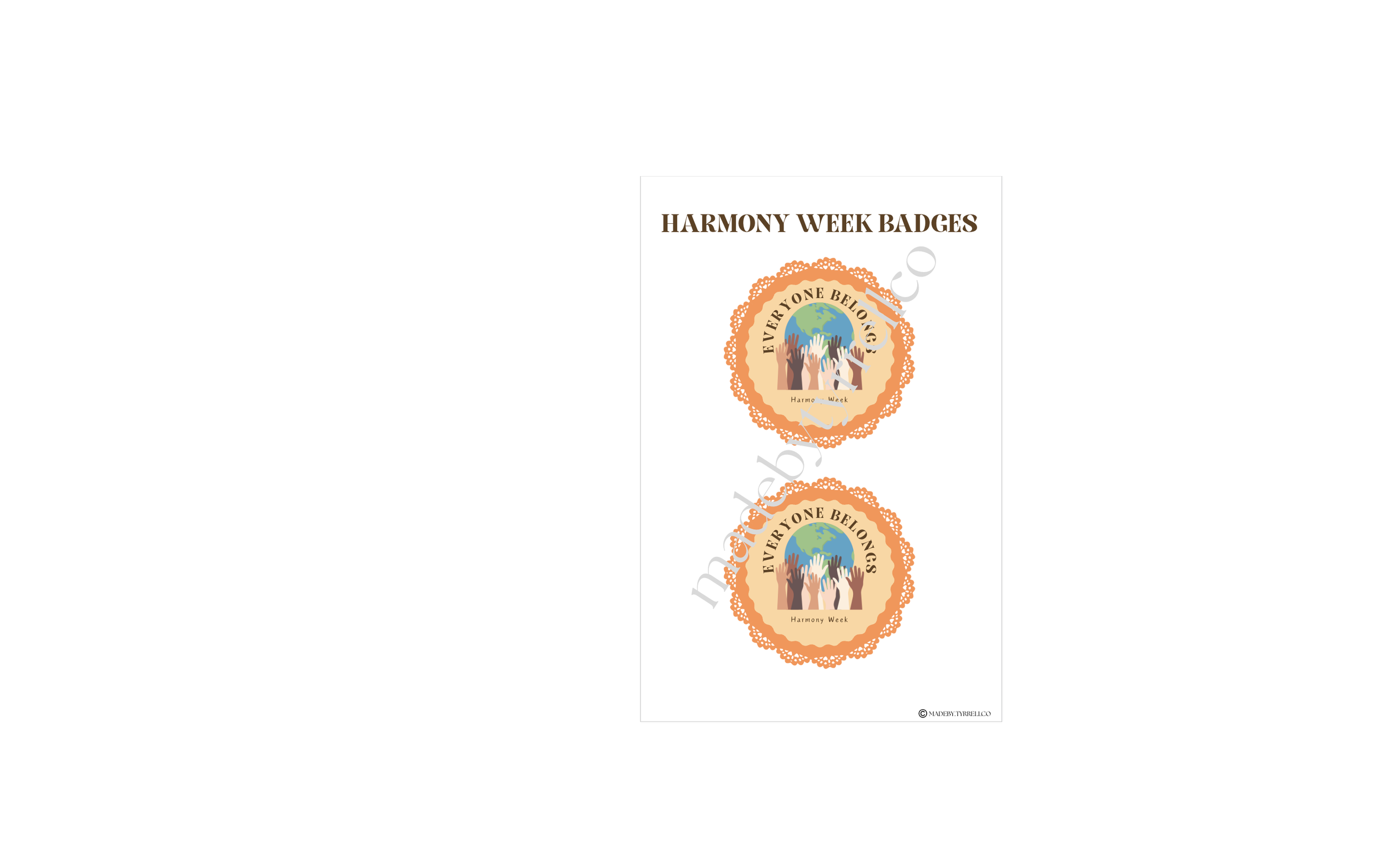 Harmony Week