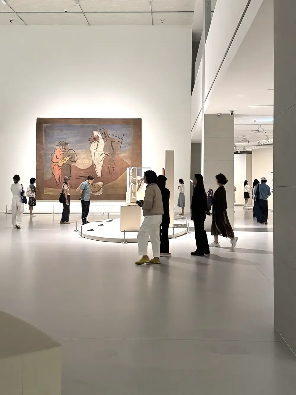 Exhibition view at the Centre Pompidou Hanwha Seoul on Cubism.