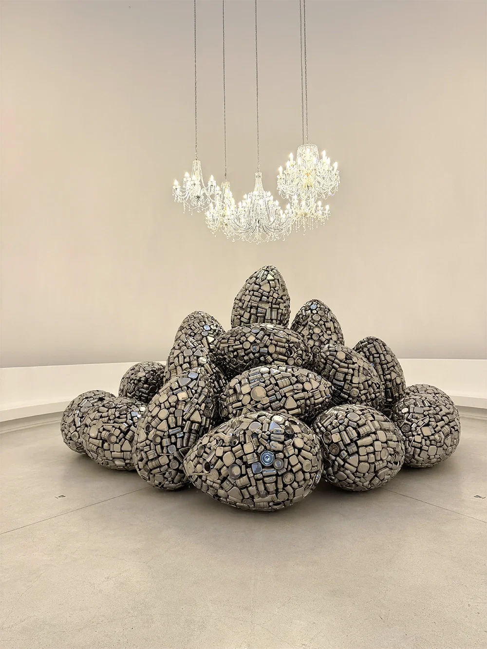 ARt installation at the chapel room of Dib Museum Bangkok