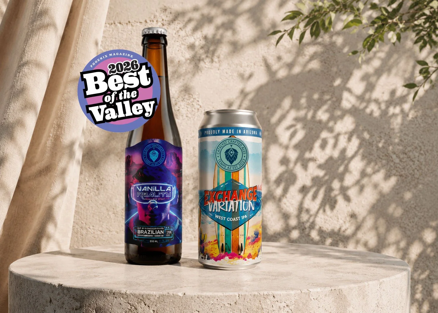 Catalyst Crafted Ales Recognized in Phoenix Magazine's 2026 Best of the Valley Awards