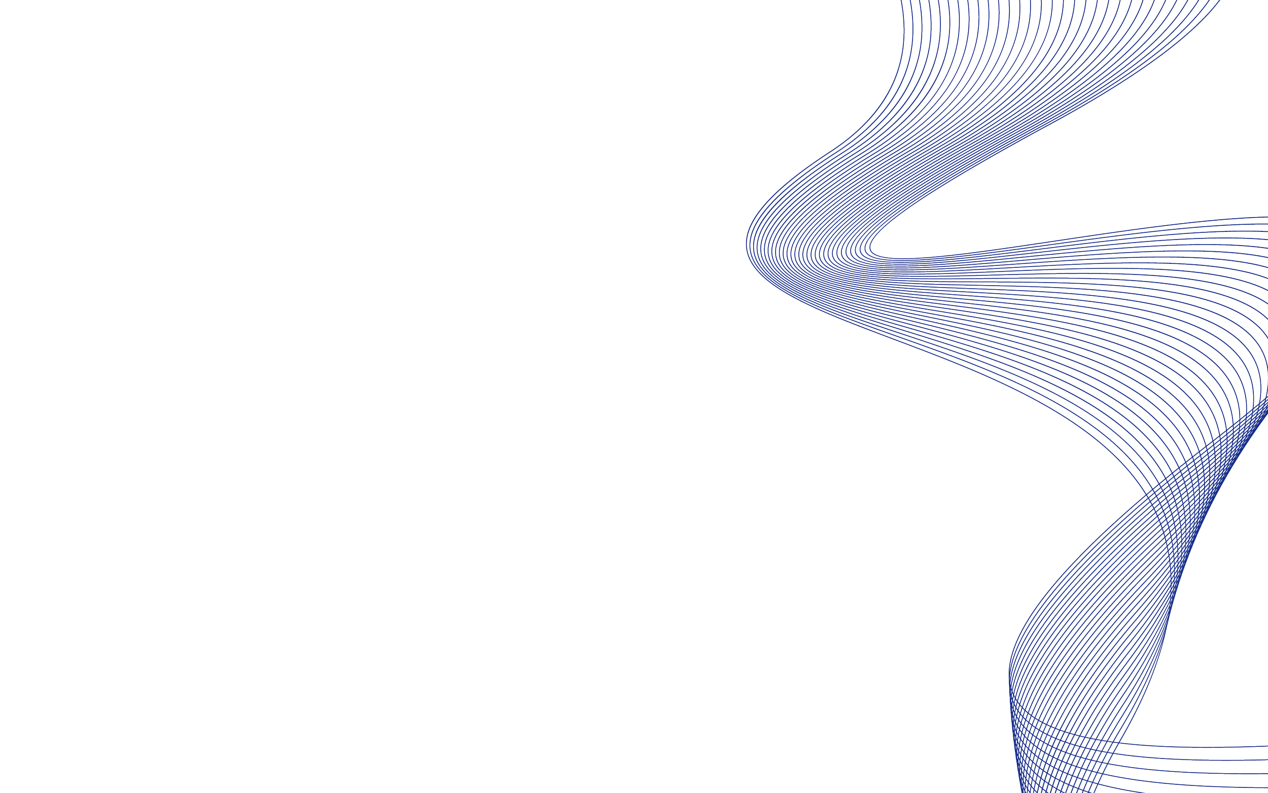 Blue and white digital wave pattern on a black background.