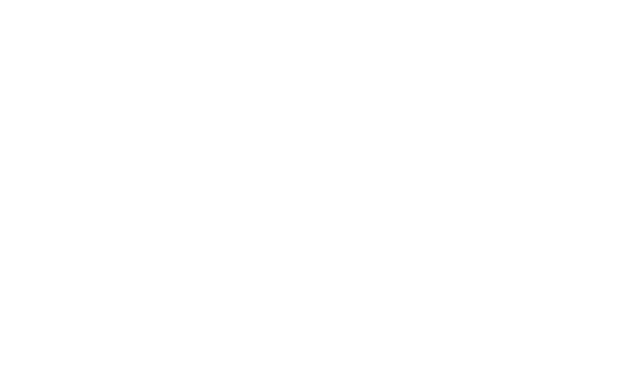 White abstract wave pattern on black background.
