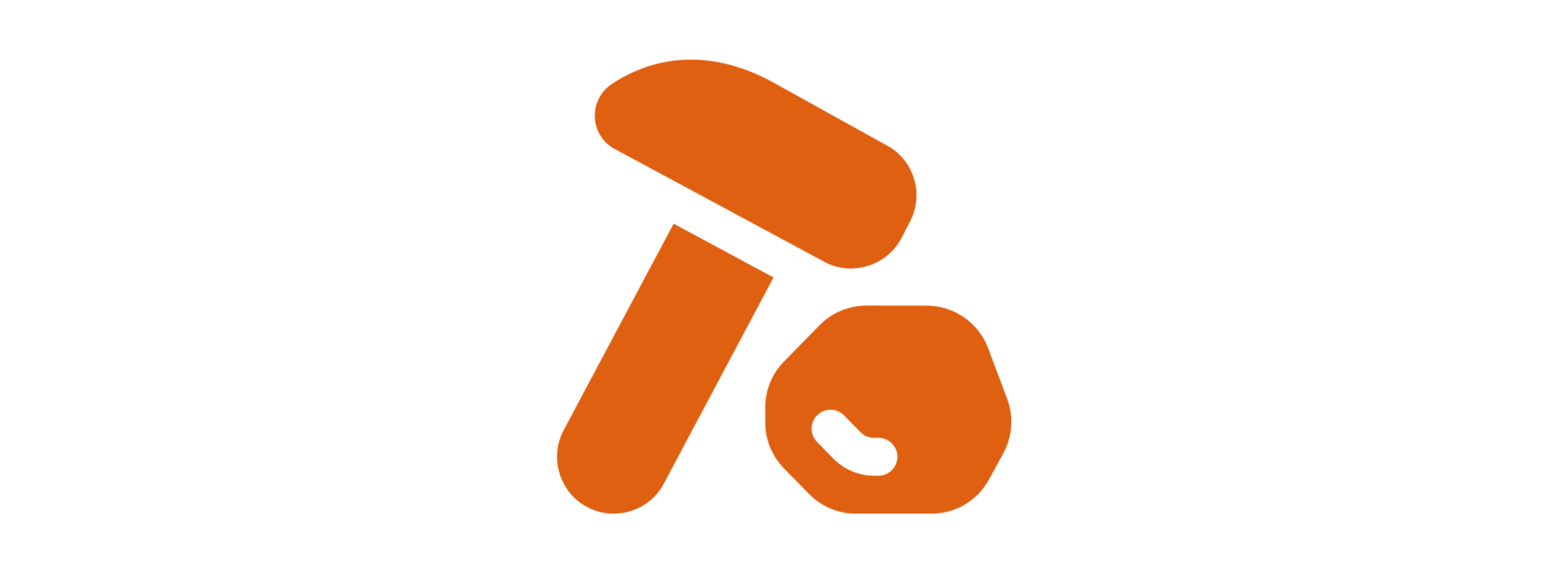 The logo of the cryptocurrency Polkadot, featuring a stylized brown polkadot symbol with three oval shapes aligned in a triangular formation.