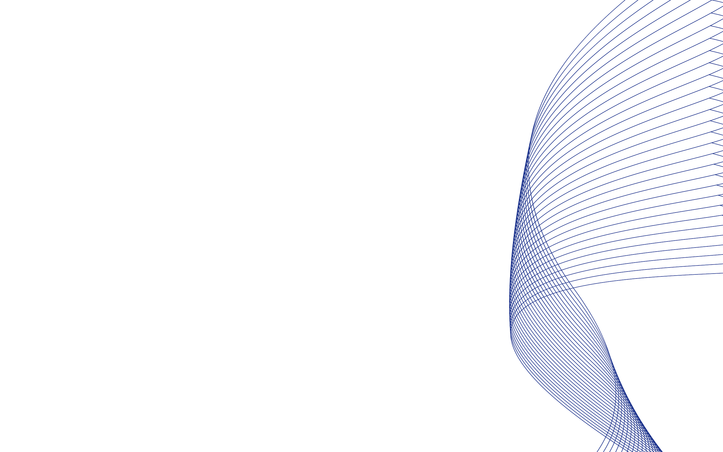 Blue wireframe globe on a black background with blue grid lines.