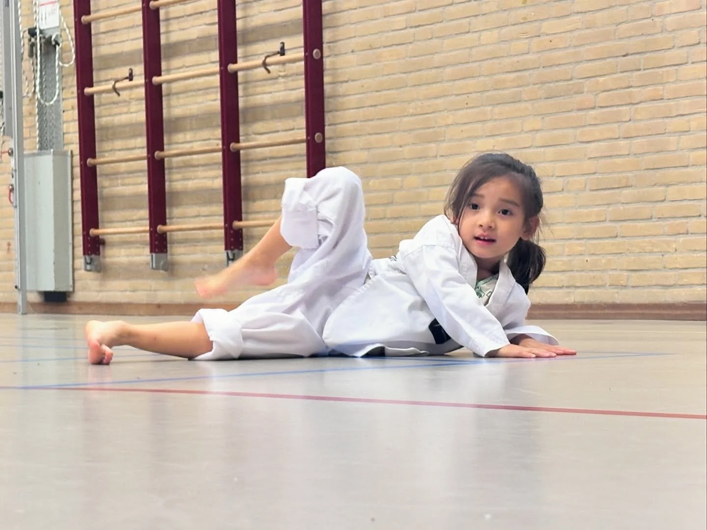 Having trouble kicking or keeping your balance?
No stress &mdash; even ninjas start wobbly! 🥷🤣🌀

Try these two tricks:

1️⃣ Ninja Wall Power!
Hold the wall ➜ lift your knee ➜ boom!
Instant balance upgrade + cleaner kicks.

2️⃣ Floor Kicking Mode!
