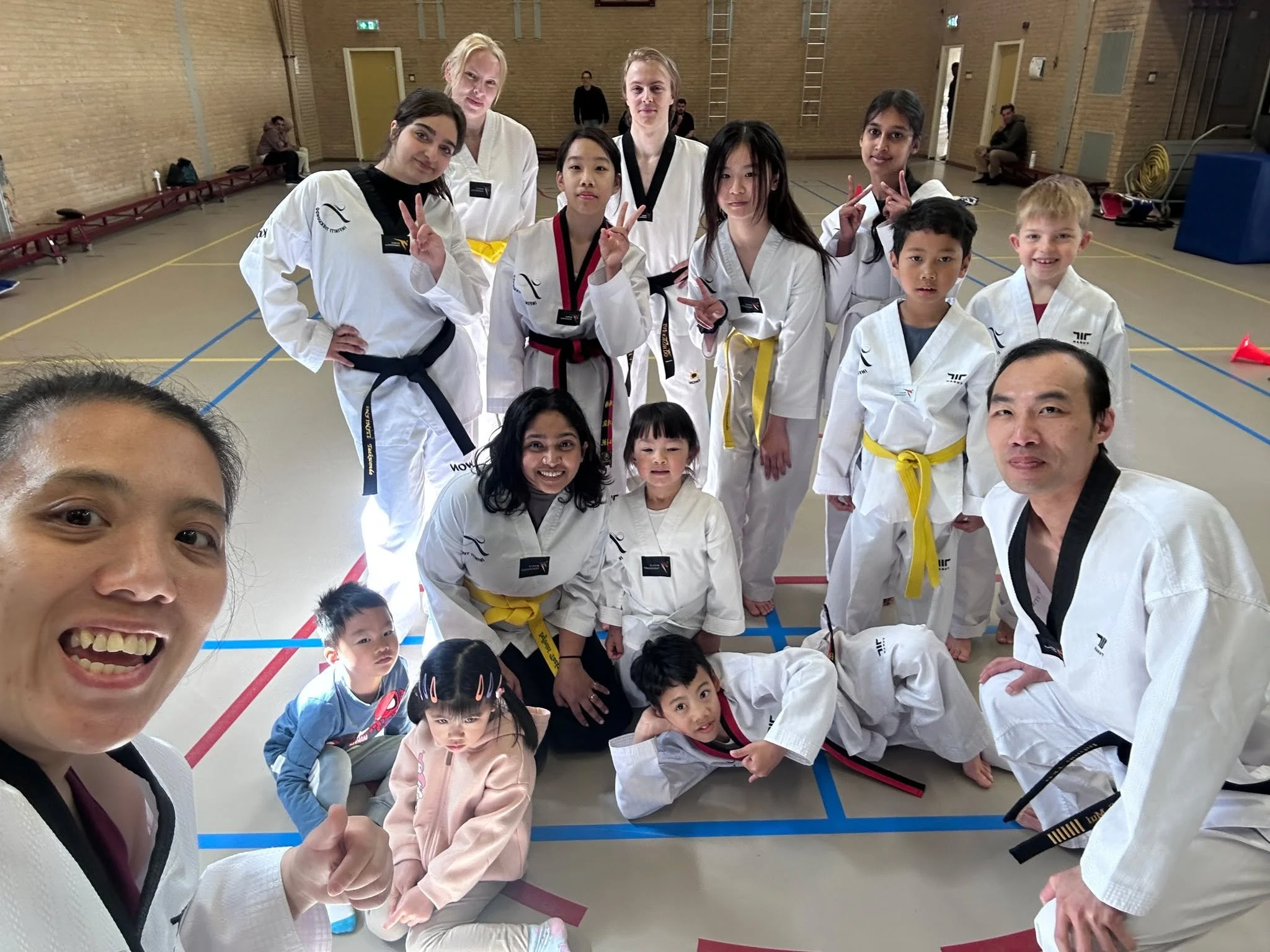 💪 Last Sunday, we had a  great club training with all big and young students training together. 

Master Mui brings us lots of fun and techniques. Everyone mixed, learned from each other. 

It&rsquo;s always special to see different ages sharing in 