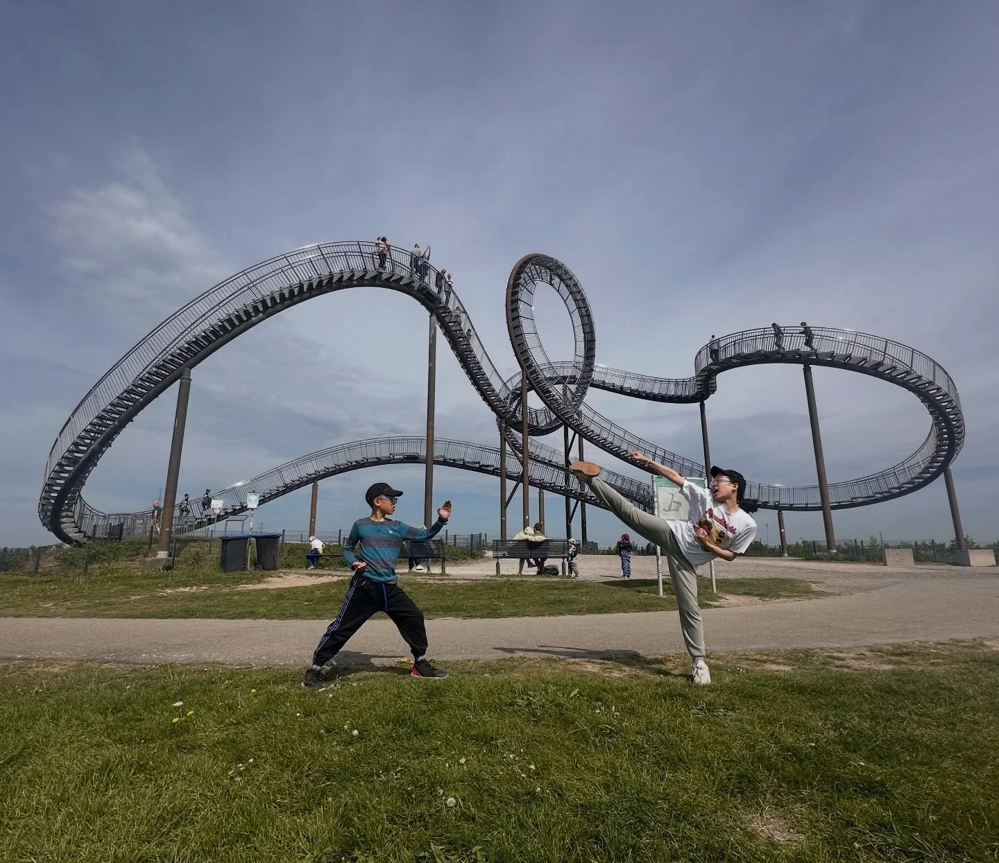 Like Tiger &amp; Turtle,
Soft yet precise VS sharp and grounded.

In the journey of Taekwondo, somewhere between motion and stillness, we always find the balance.

#taekwondokids #balanceinmotion #delft #infinitiTKD #allaroundTKD