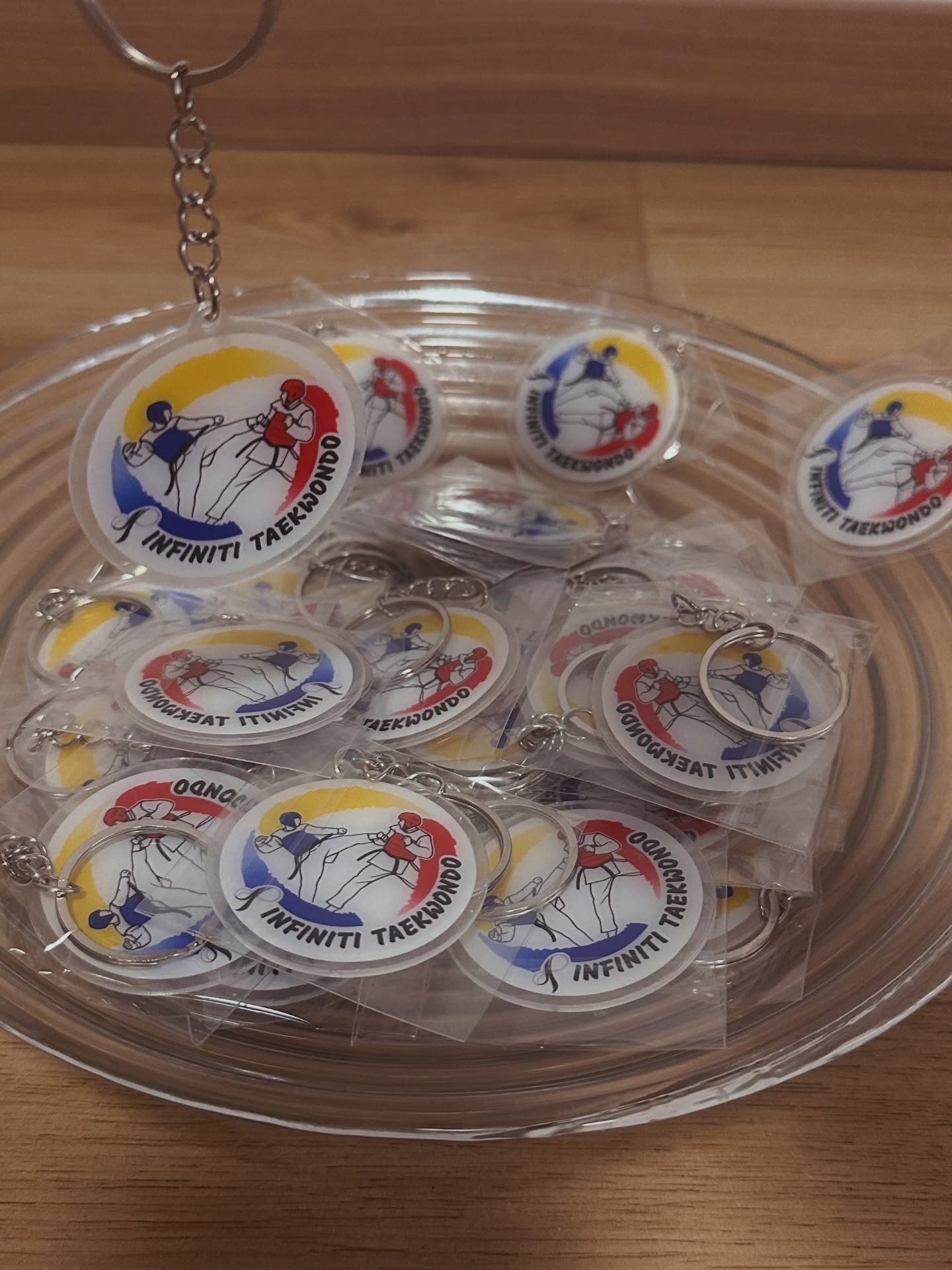 New drop just landed ✨Our new keychains are here!

From day one to black belt mindset,
carry a little piece of your journey with you 💪

Who wants one? 👀

#taekwondo #MartialArts #delft #sporten #infinitiTKD