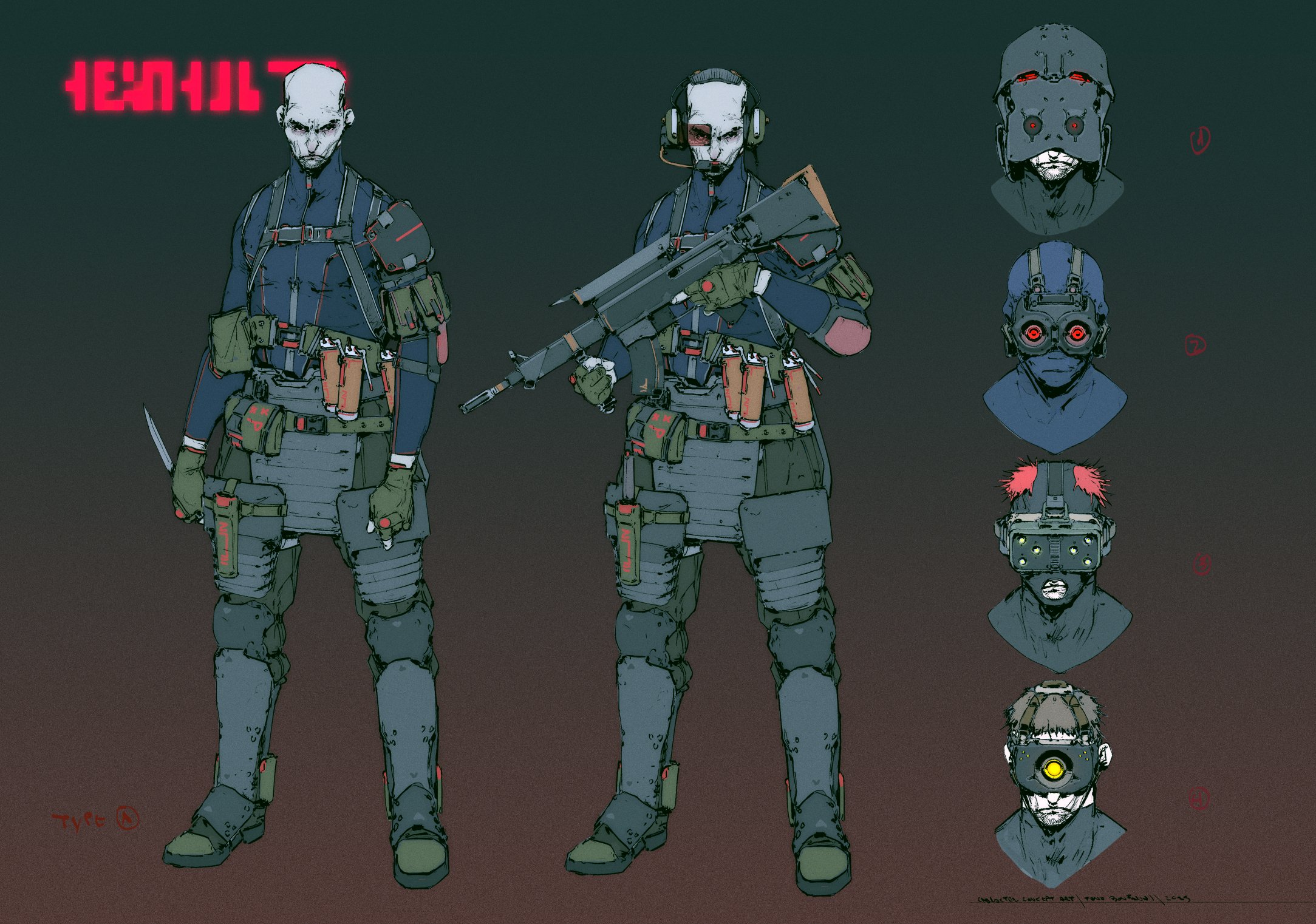 Headhunter:character design:draft 2:Tano Bonfanti .jpg