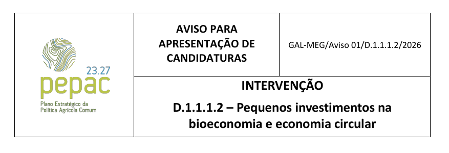 D.1.1.1.2 – Pequenos investimentos na bioeconomia e economia circular