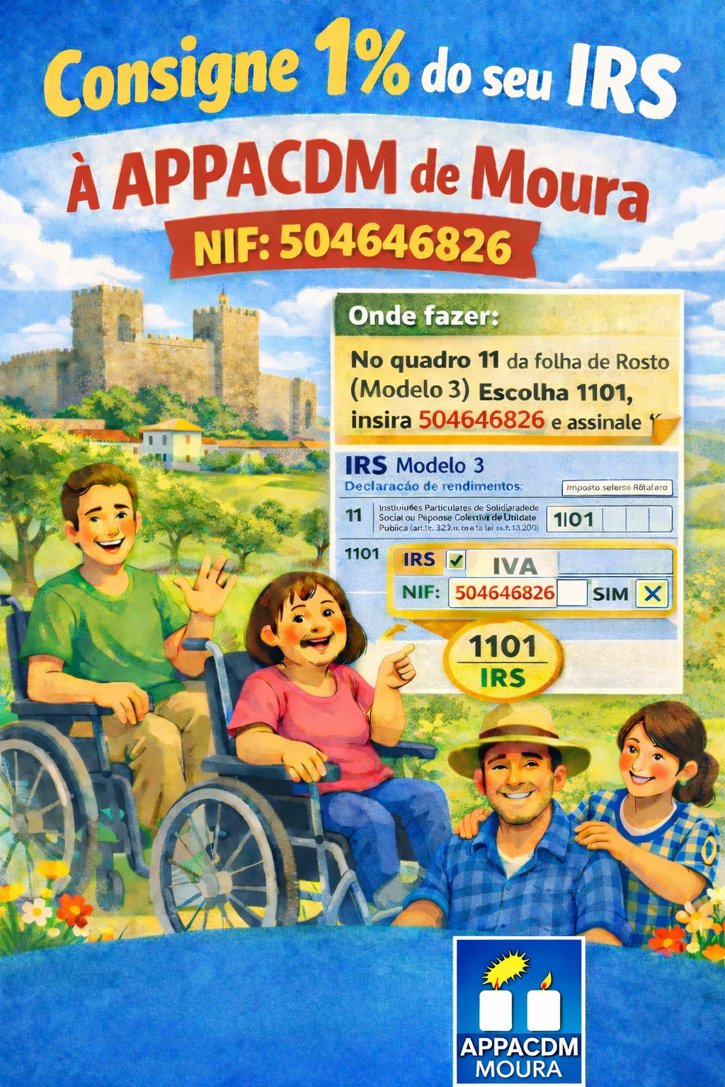 Consignação do IRS – Um gesto simples que não tem custo para si