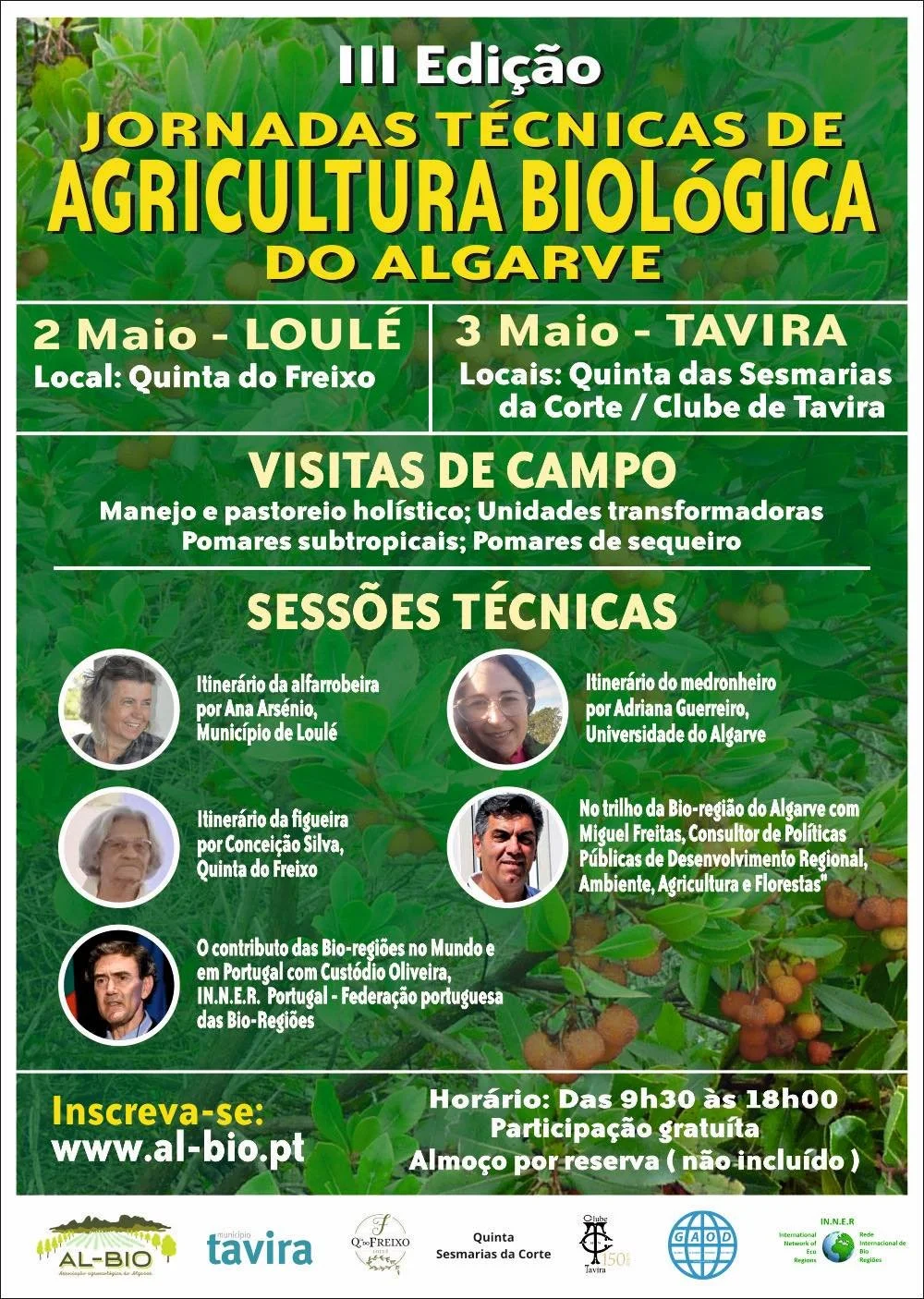 BioMeg - 3ª edição das Jornadas Técnicas de Agricultura Biológica do Algarve