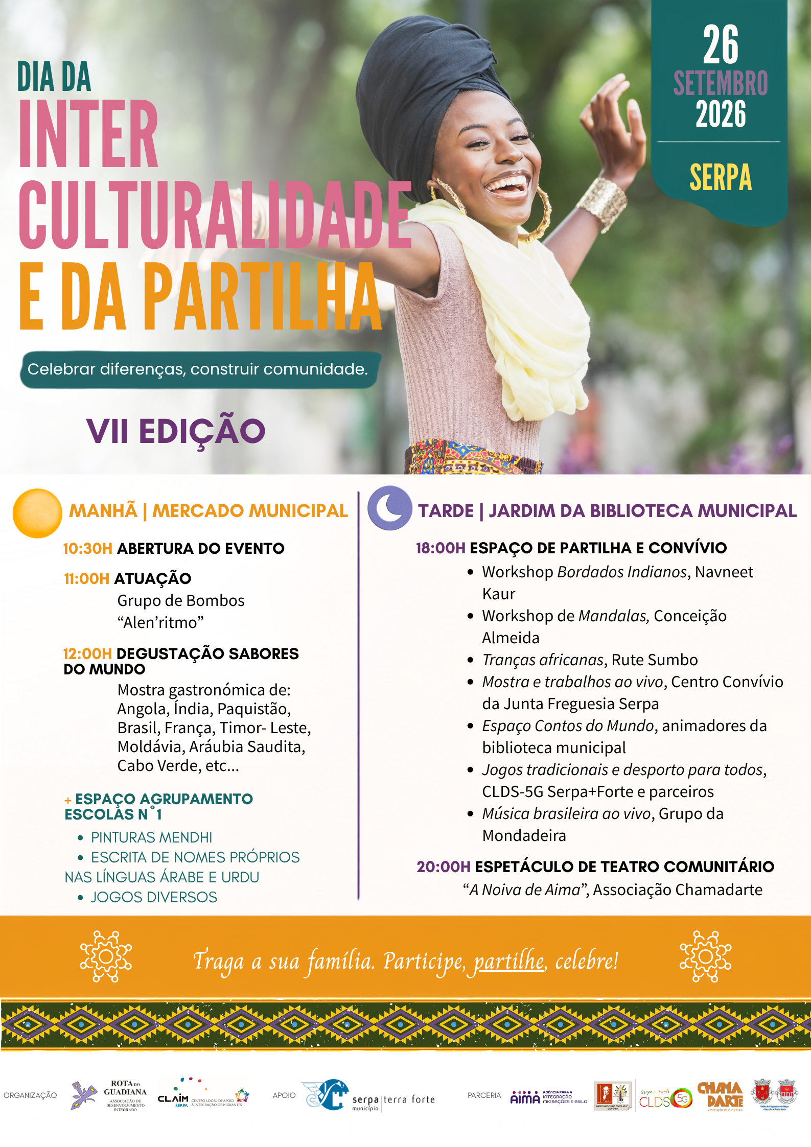 Dia da Interculturalidade e da Partilha 2026