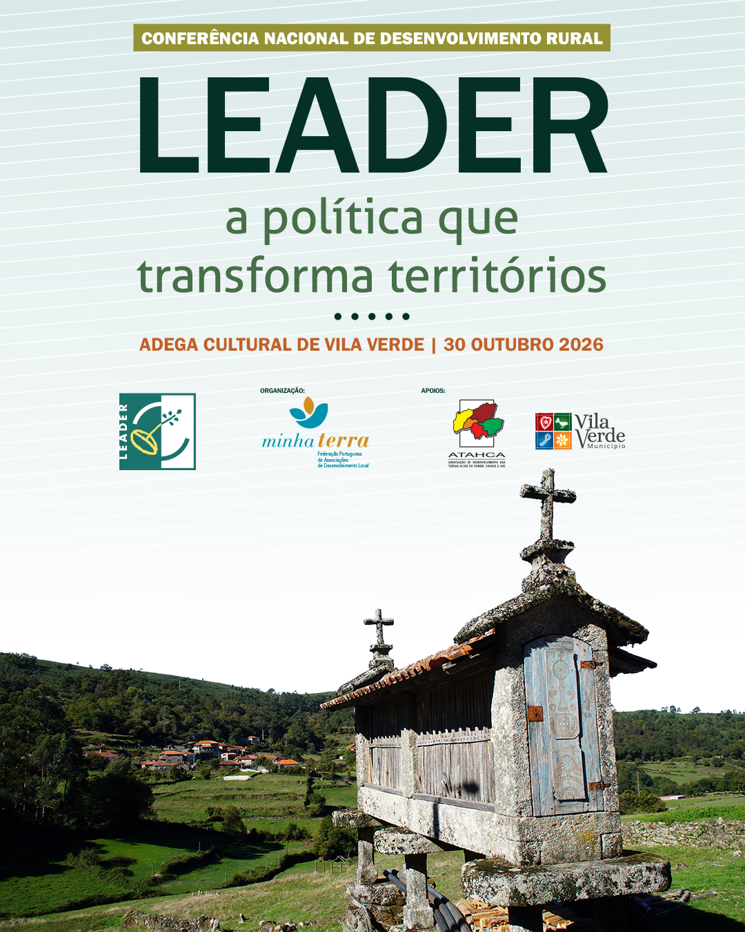 Conferência "LEADER: a política que transforma os territórios"