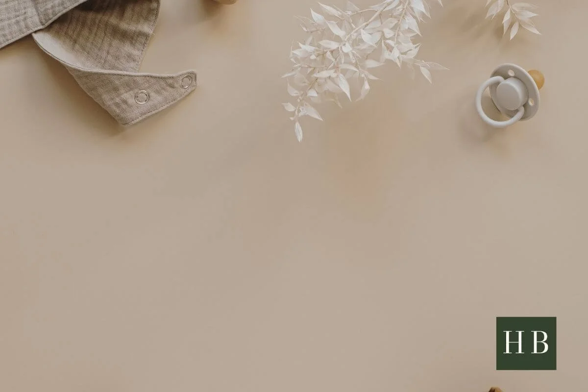 Couple discussing the six areas of baby preparation together