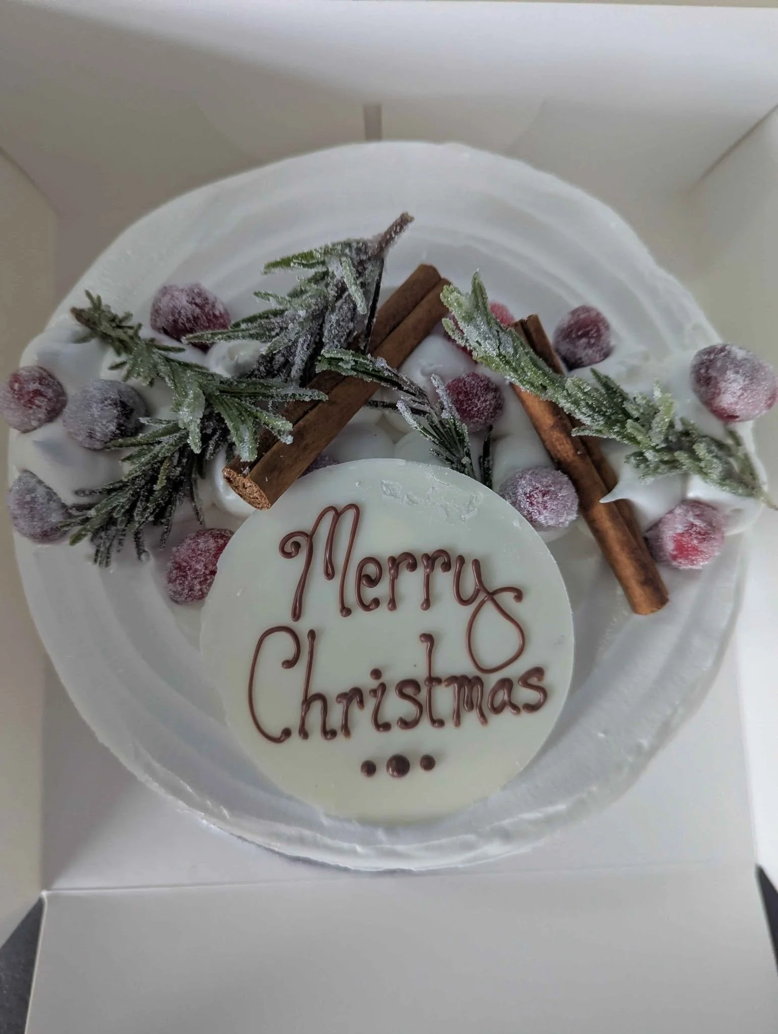 Dont Miss out and order your Christmas Cake today only a few left in stock!! hurry!

✨ Celebrate the season with our handcrafted Luxury Christmas Cake - a rich fruit cake matured for two full months to achieve its deep, nostalgic flavour. ✨
Packed wi