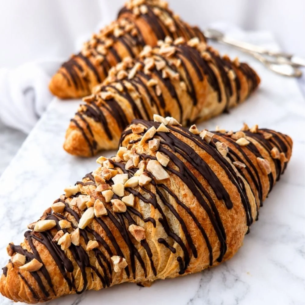 Praline Croissants x2