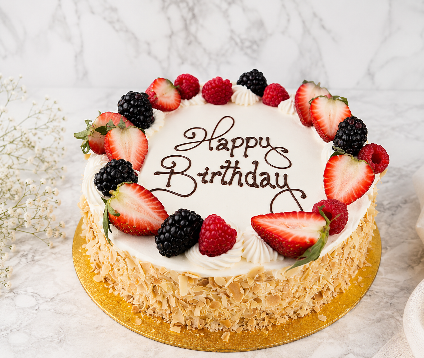 Fresh Cream Gateau