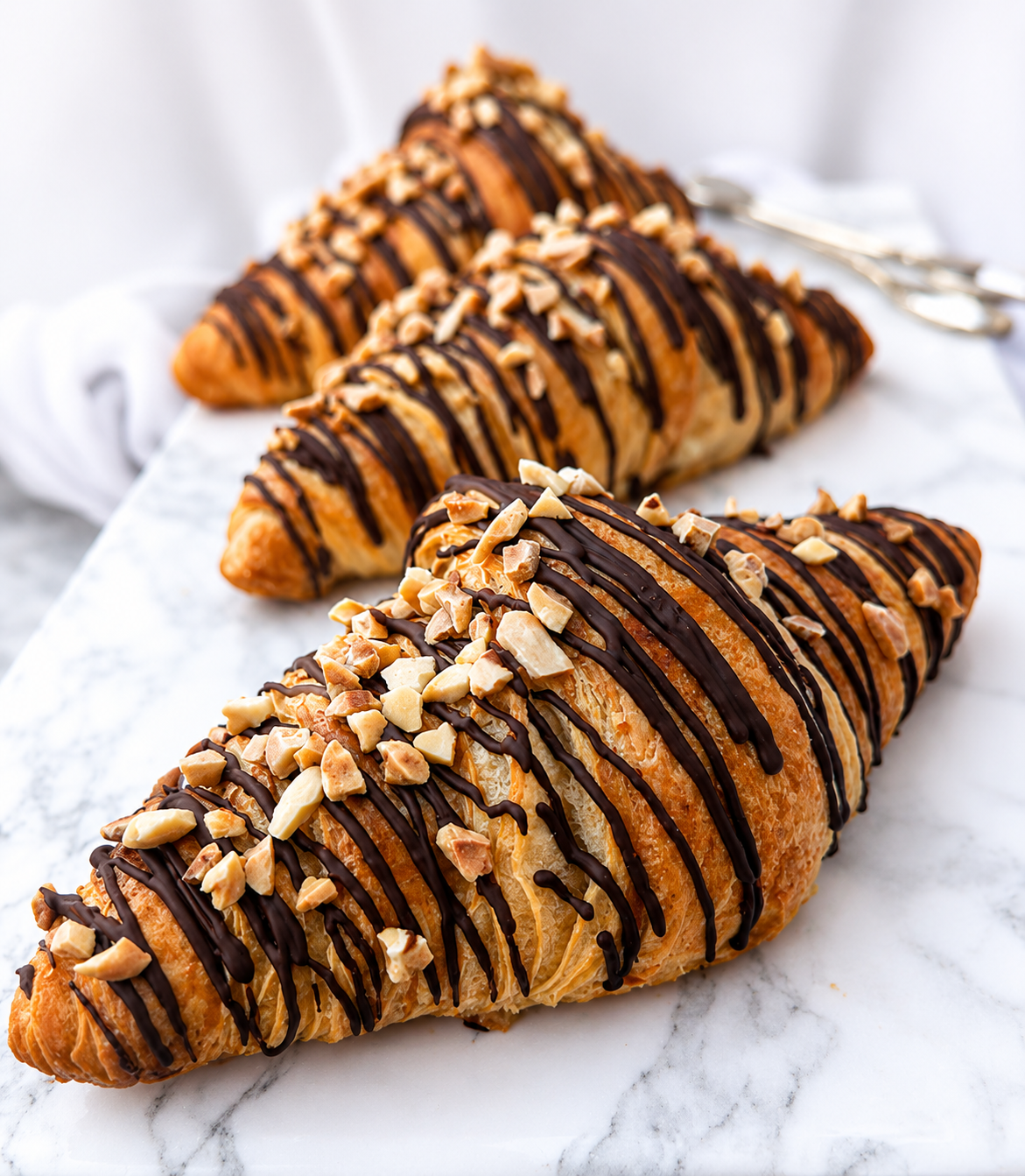 Praline Croissants x2