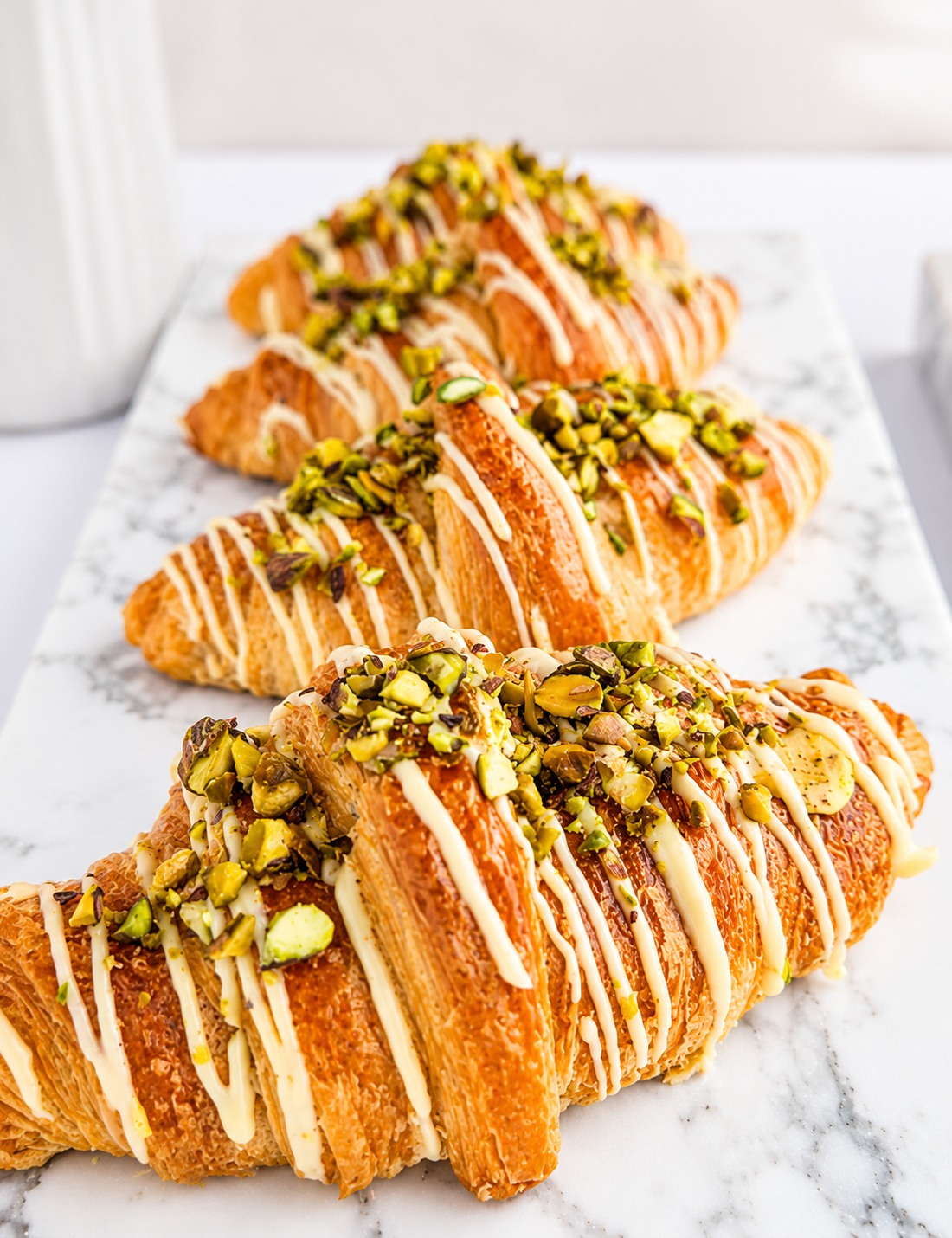 Pistachio Croissants x2