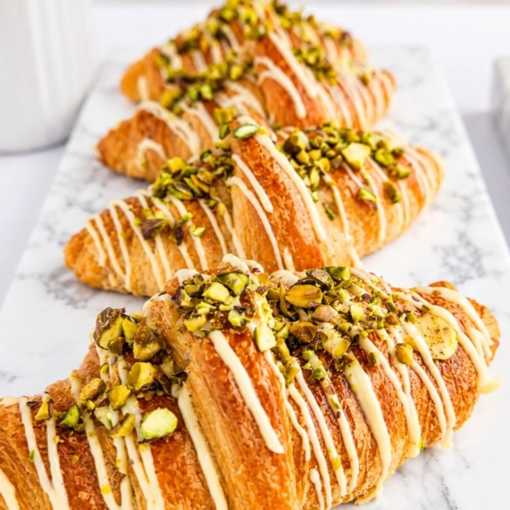 Pistachio Croissants x2