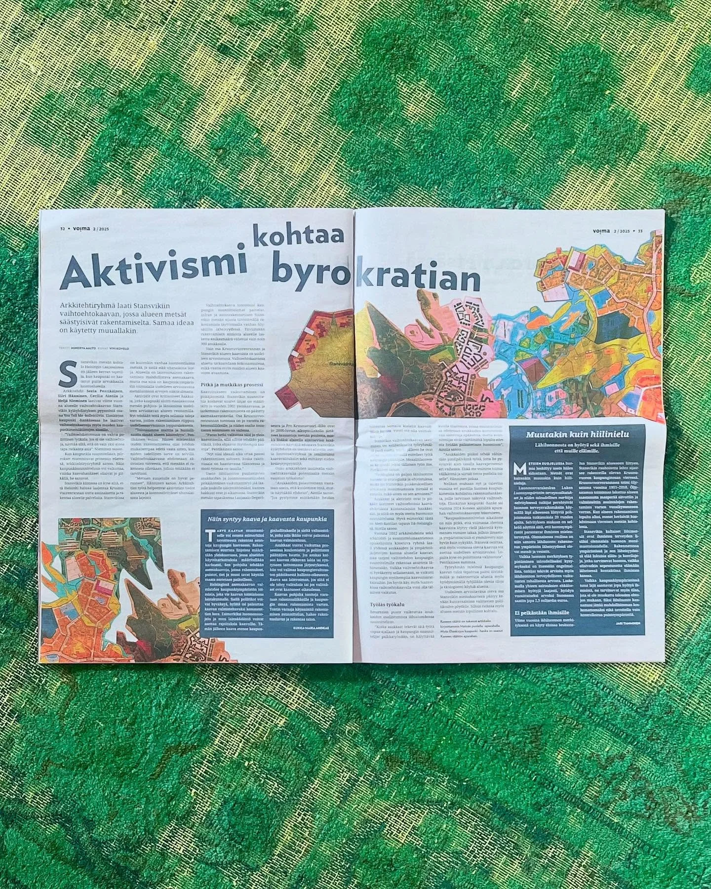 Haastattelu Stansvikista ja vaihtoehtokaavoista 2/2025 Voimassa! 🍃🌿🐛