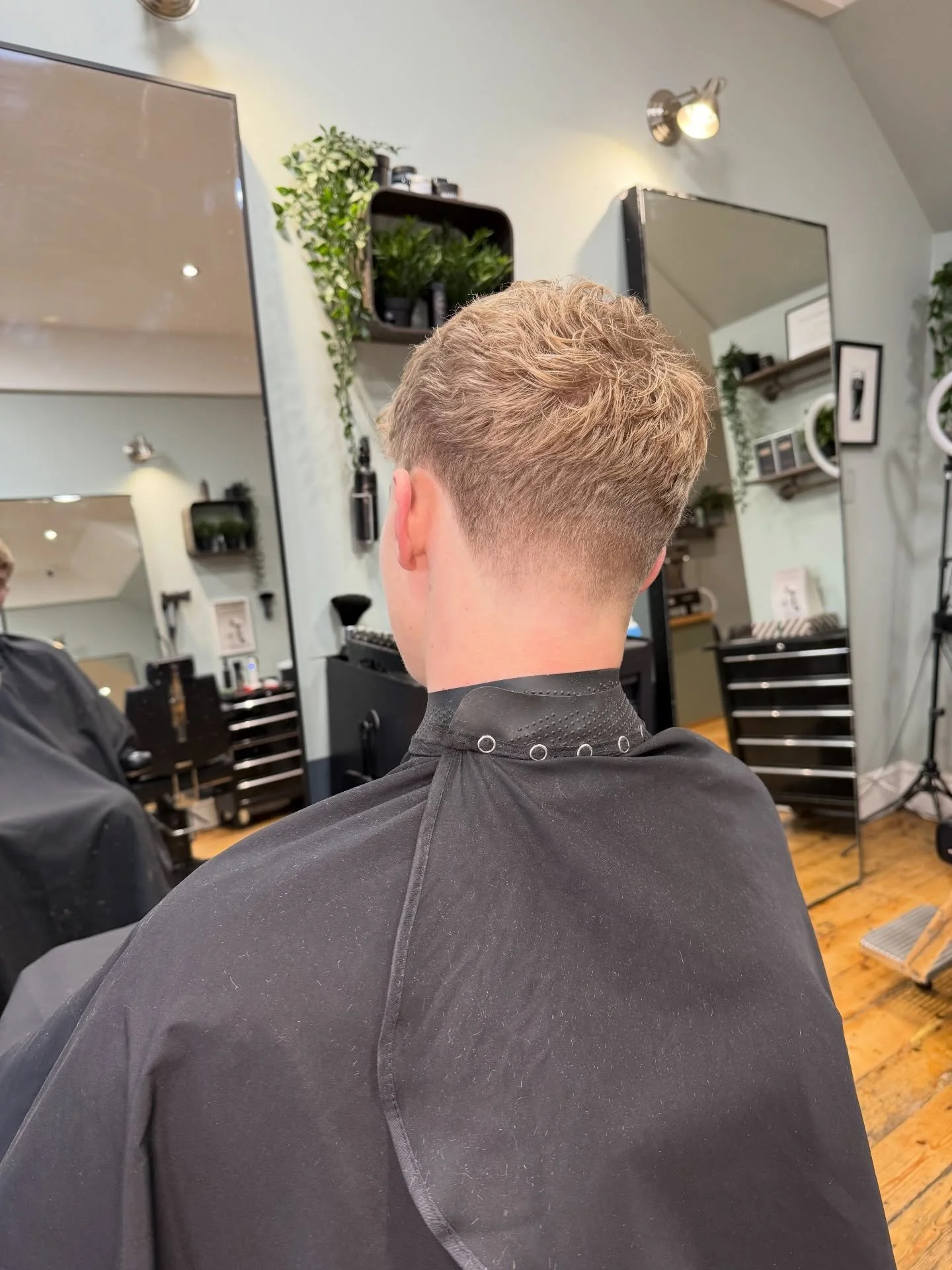 Little taper fade combo 🔥