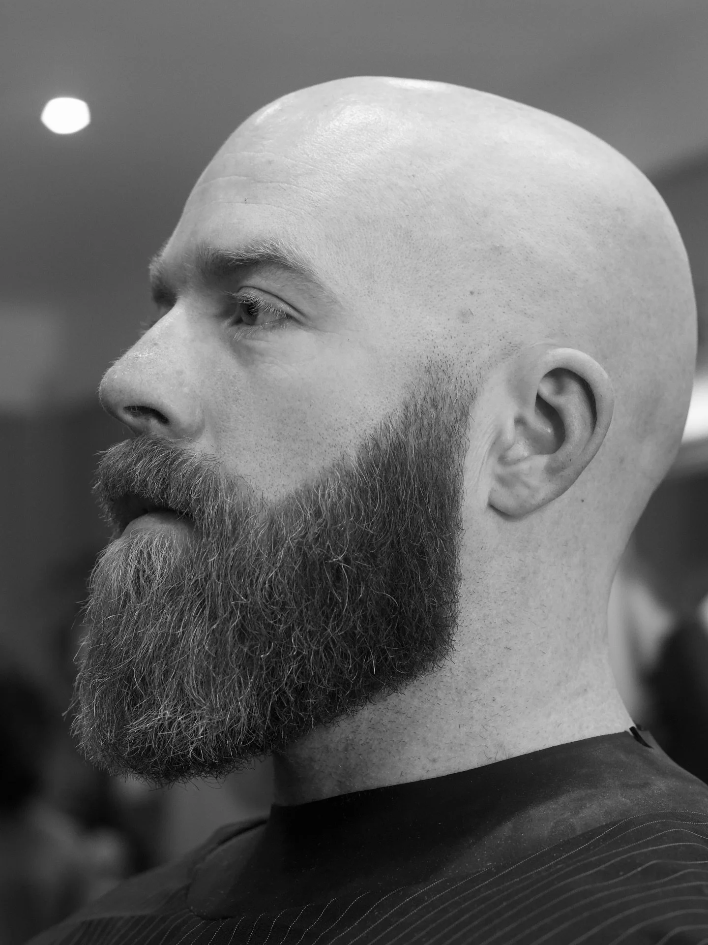 Head shave &amp; Beard trim @strive_barber 🔥