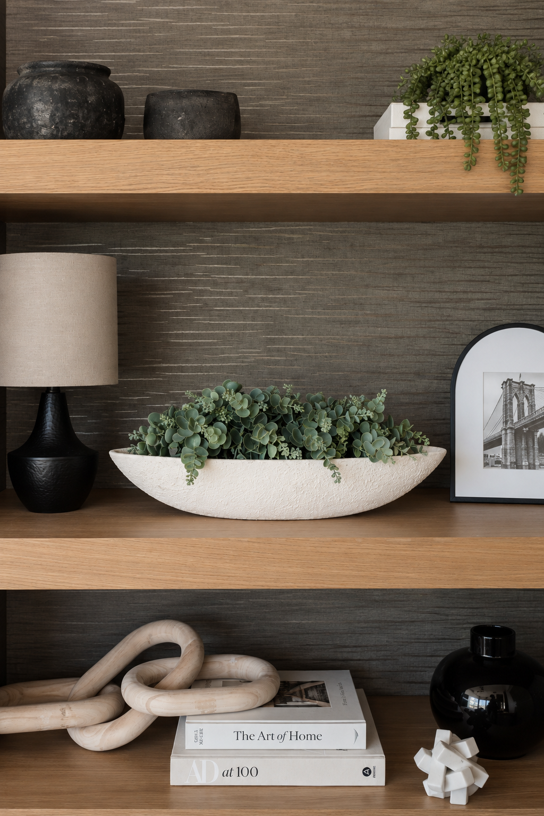 Family Affair Bedroom Built-In Shelves