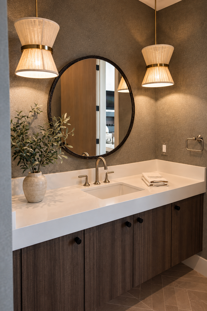 Family Affair Powder Bathroom Vanity