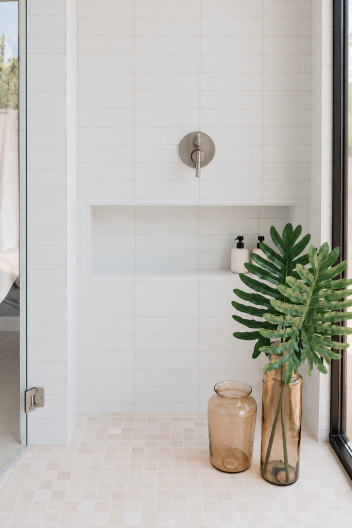 Family Affair Bathroom Shower Detail
