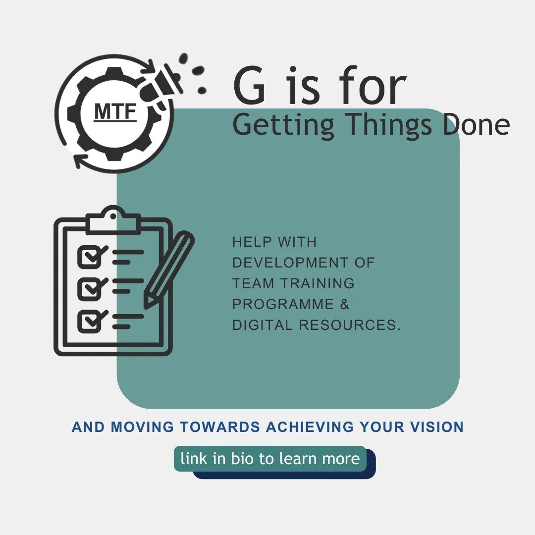 Turning ideas into action can be challenging, but you don't have to do it alone. 

You may need help developing a team training program, creating digital training resources, or something else. 

Let's move towards achieving your vision. 

Link in bio