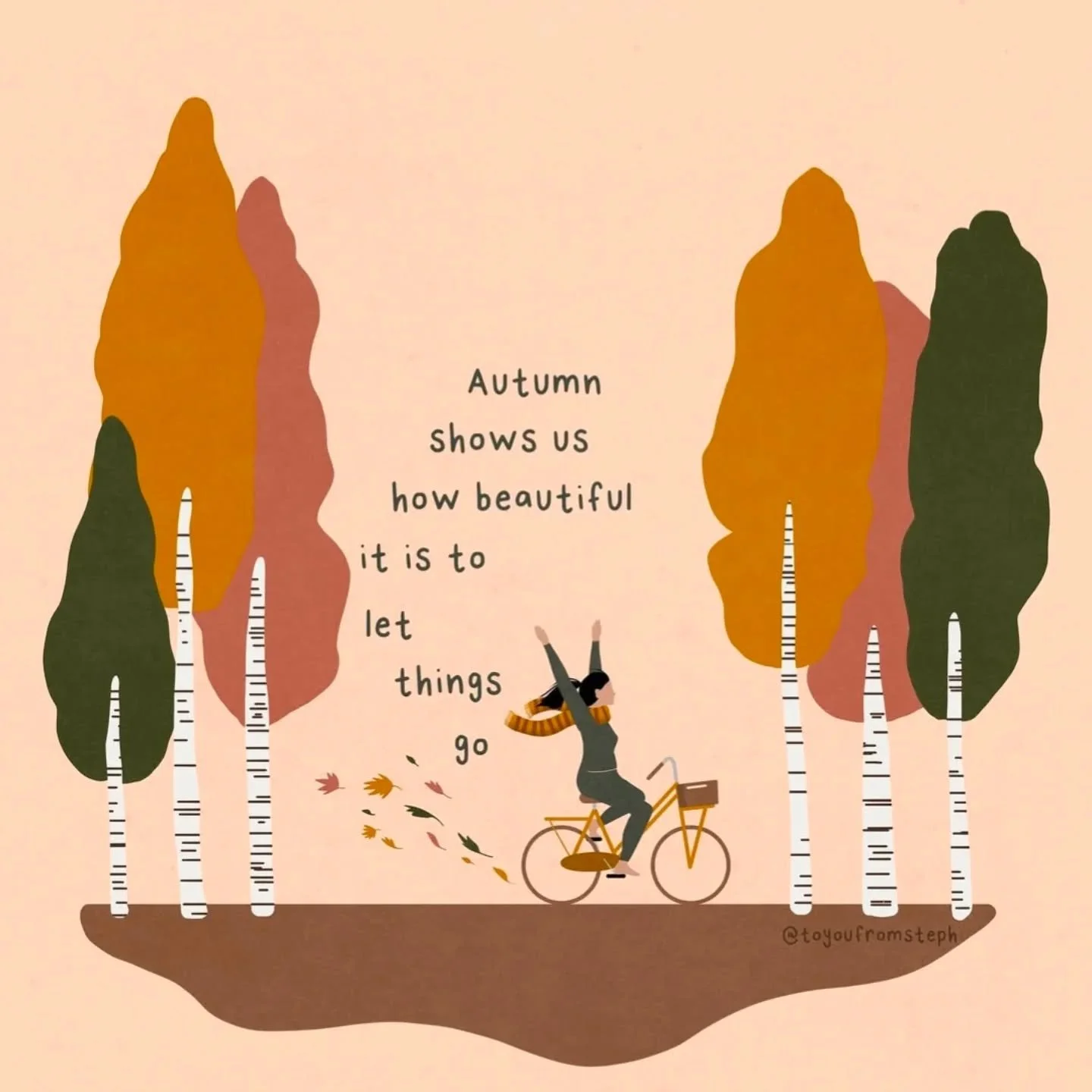 This time of year is full of change....we can feel out of  kilter and the nights are drawing in. But, it can also be a good point to check in with yourself...what are your best hopes for the forthcoming months? 
What positive changes can you make for