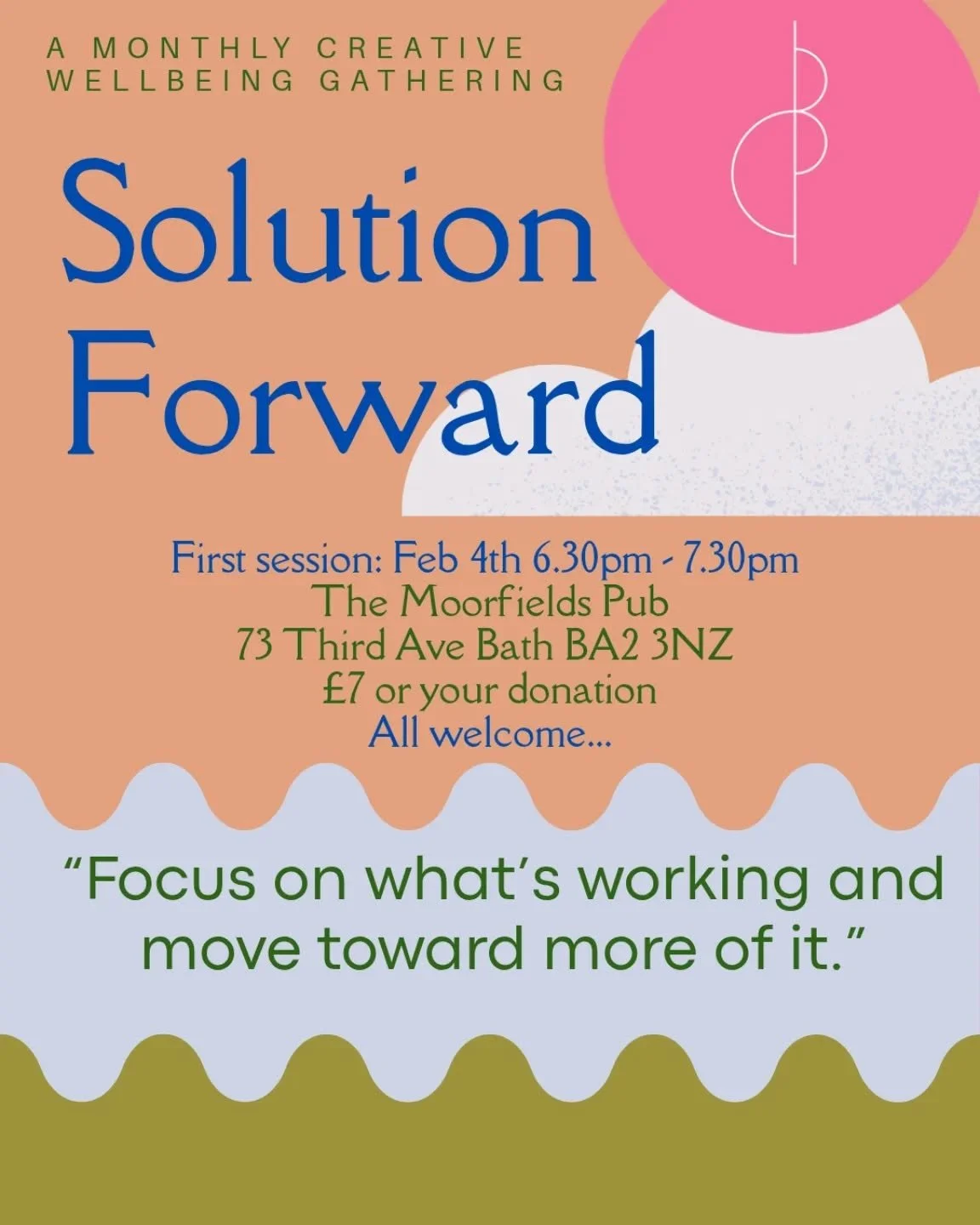 If you often find yourself slipping to the bottom of the priority pile, this might be a good moment to bring self-care back into focus.

I&rsquo;ve been creating a space called Solution Forward &mdash; a calm, supportive monthly group using solution-