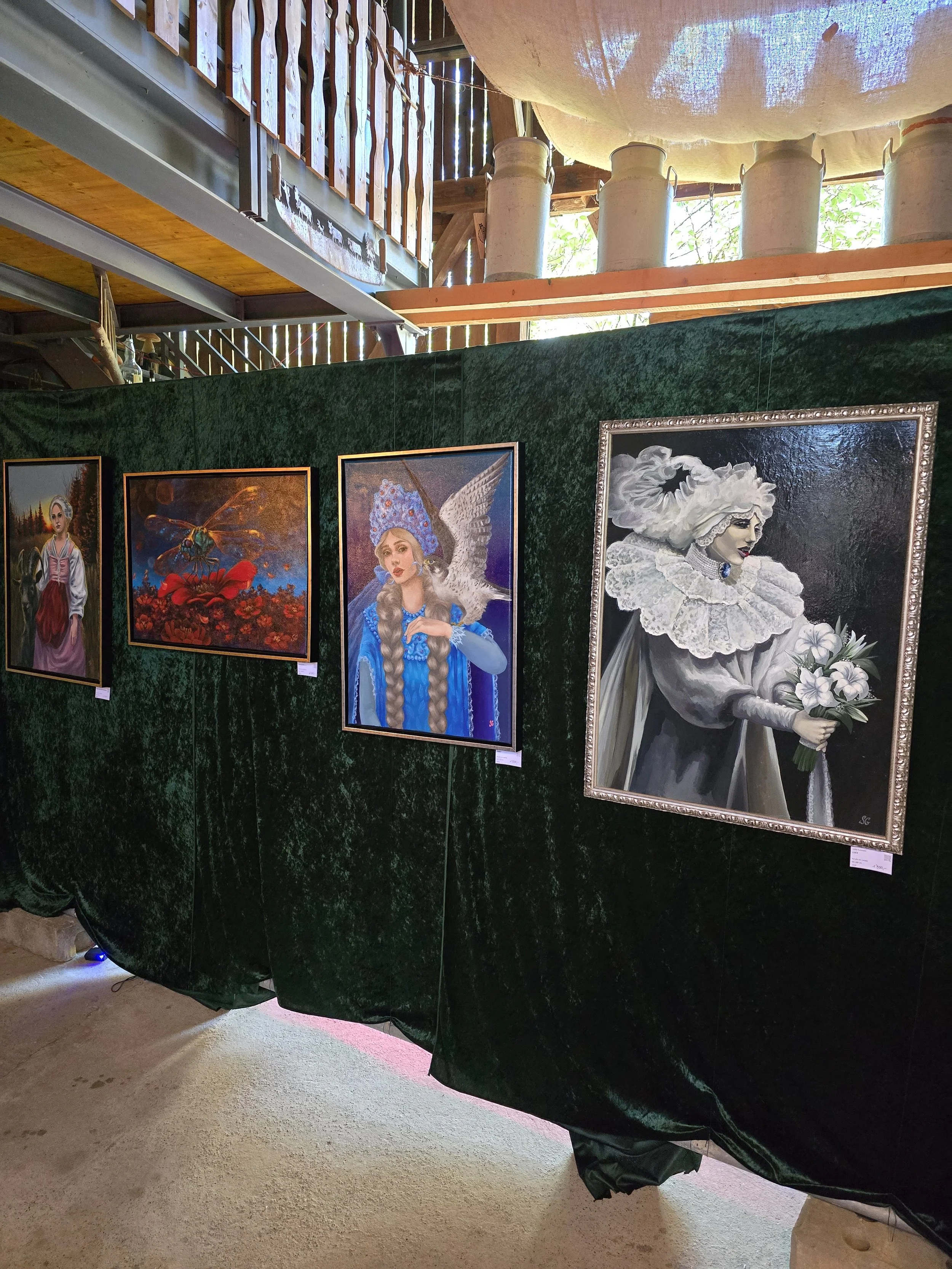 Exhibition at Besenbeiz Holzschopf Oberweningen