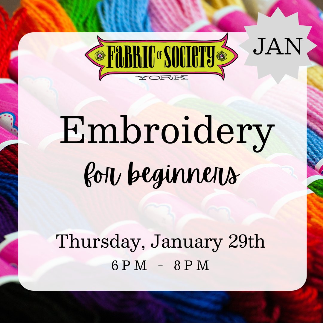 Beginner Embroidery