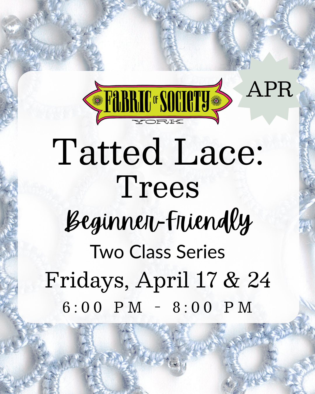 For Adults and Kids ages 14+