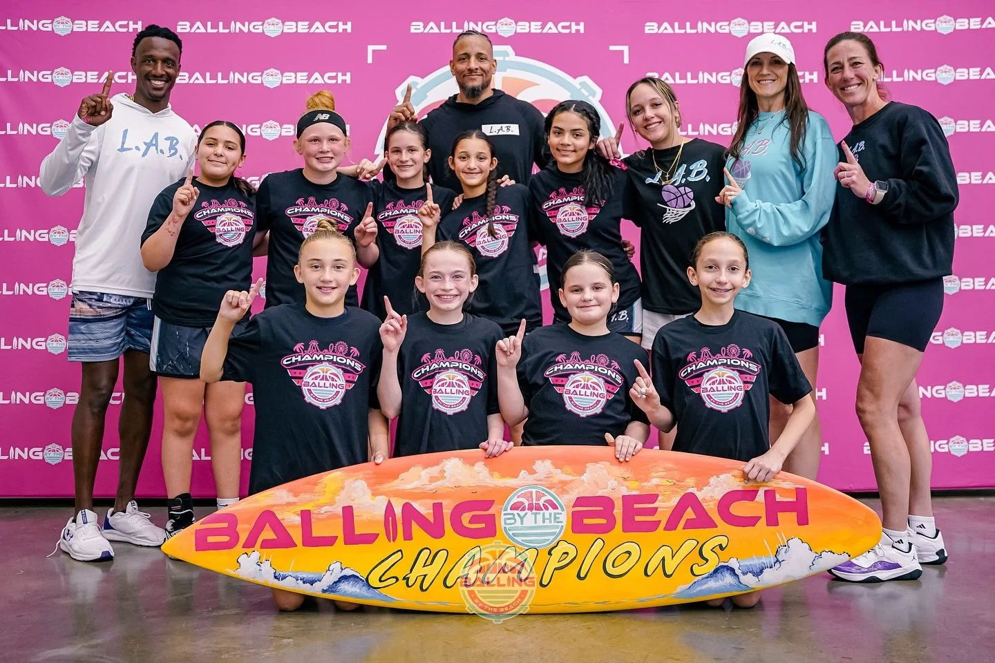 They came. They played. They conquered the tide 🌊

The Beach Jam &lsquo;25 Girls Champs 💕