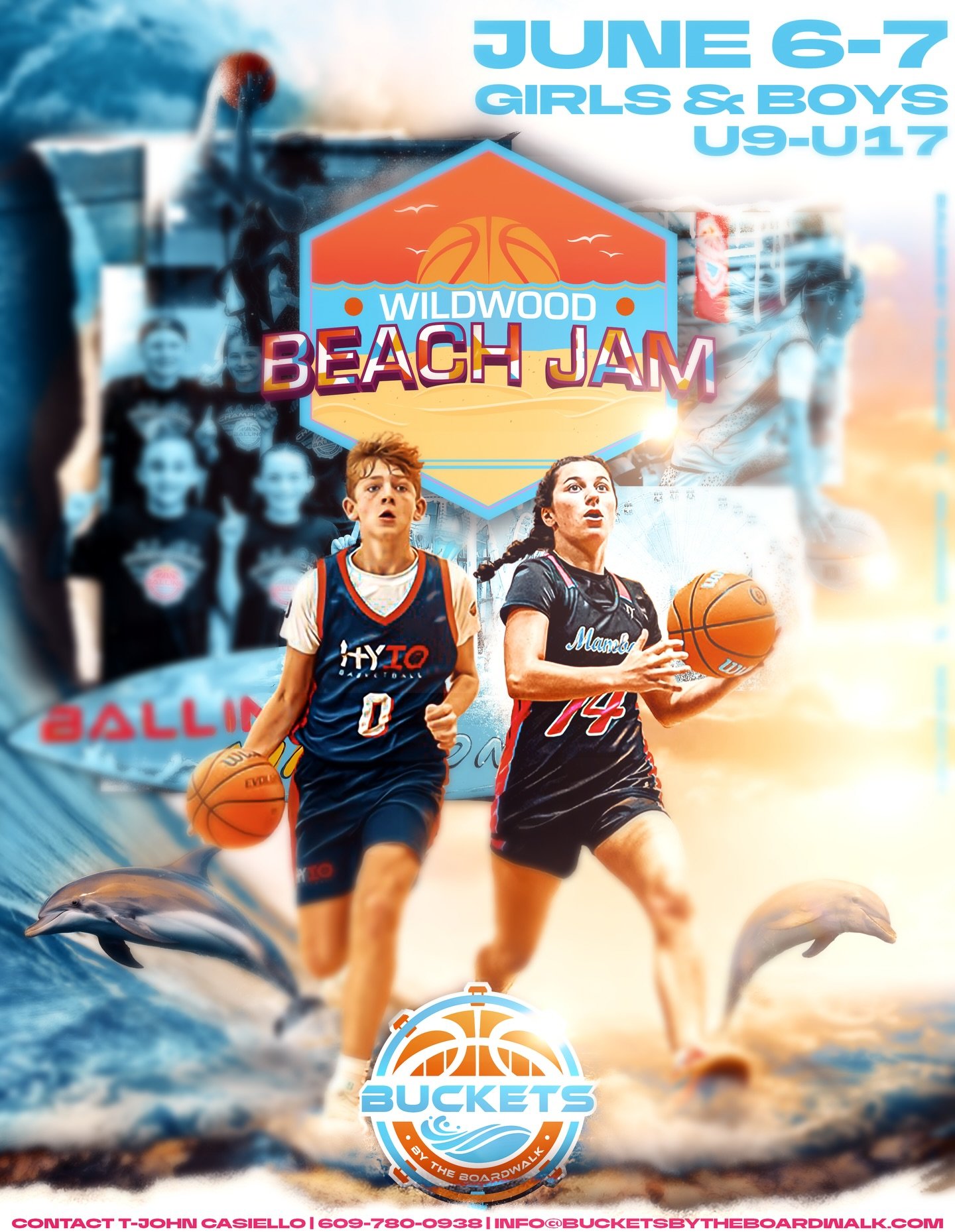 🎉 THE BEACH JAM IS BACK! Wildwood &bull; Summer 2026 &bull; June 6-7 🌊🔥

The island is gearing up for another unforgettable weekend of nonstop hoops, summer energy, and beach-side hype. 🏝️🎬

We&rsquo;re bringing the JAM back to the shore - bigge