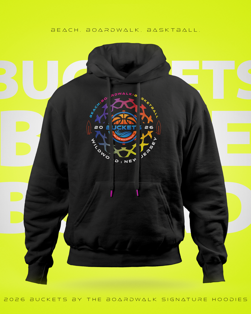Official Buckets By The Boardwalk merchandise collection