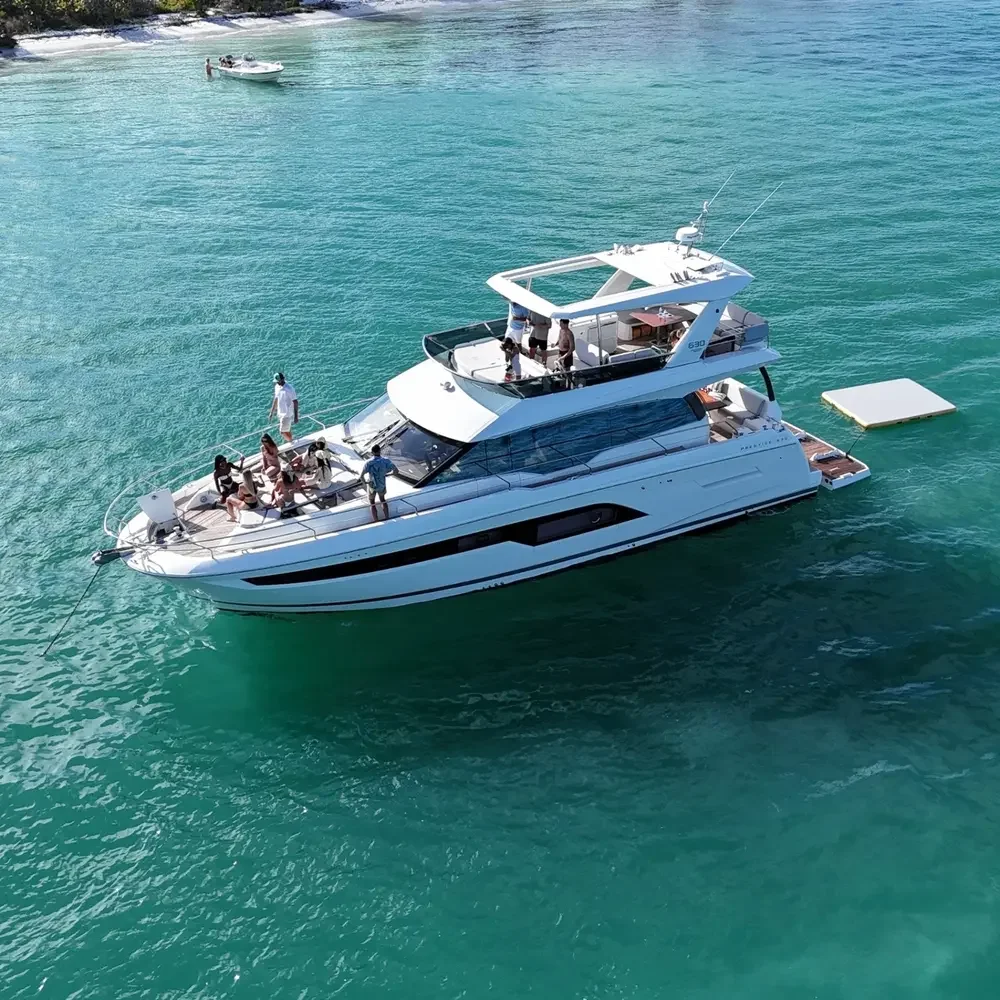 Multi-Day Charters – 63' One and Only – luxury yacht with spacious interiors for multi-day cruising in Sarasota and Anna Mria