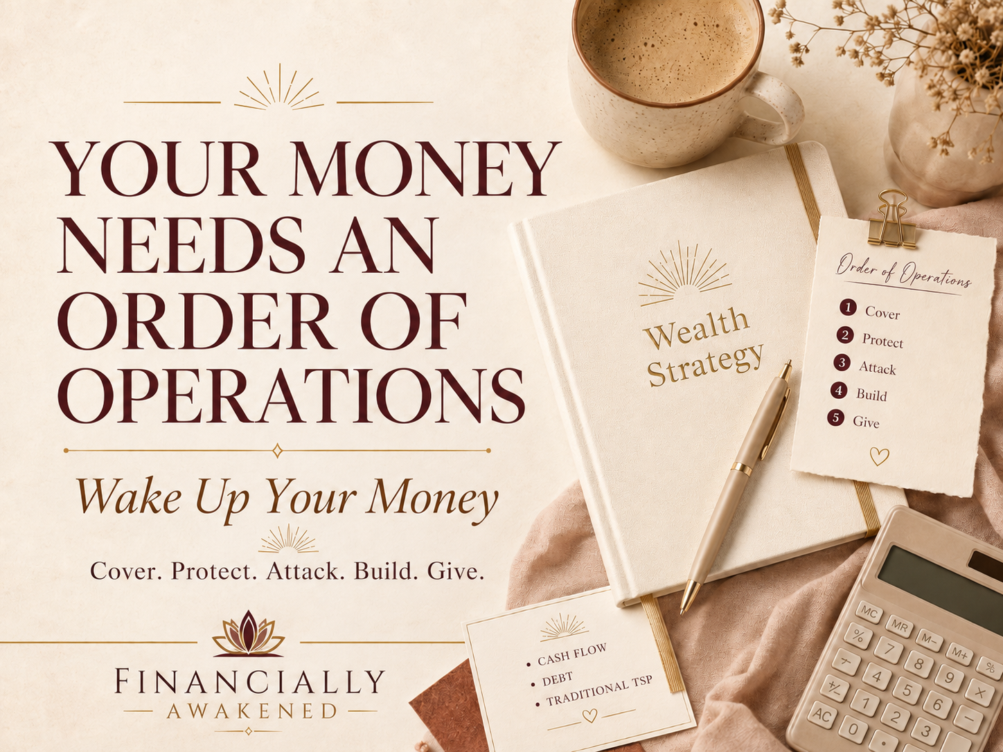 Your Money Needs an Order of Operations